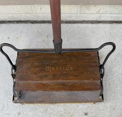 Vintage Bissell's Wood & Metal Floor Sweeper
Lot #: 189