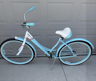 Schwinn Legacy 26" Wheel Single Speed Step-through Ladies Retro-styled Bicycle
Lot #: 241