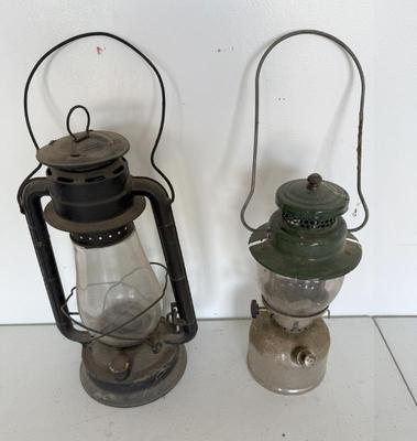 Lot (2) Vintage Lanterns- Coleman 2420 & Dietz
Lot #: 81