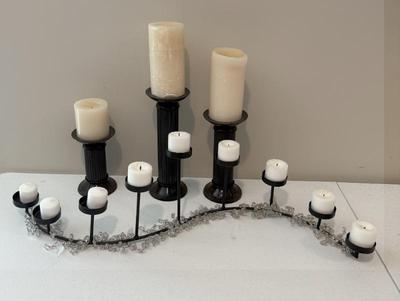 Lot (4) Decorative Candle Stands
Lot #: 284
