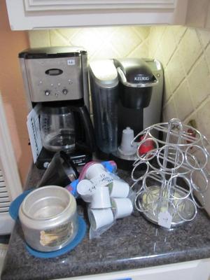 Sale Photo Thumbnail #96: Full kitchen - small appliances, glassware, gadgets, utensils, cast iron, pots and pans sets, cookbooks, and more