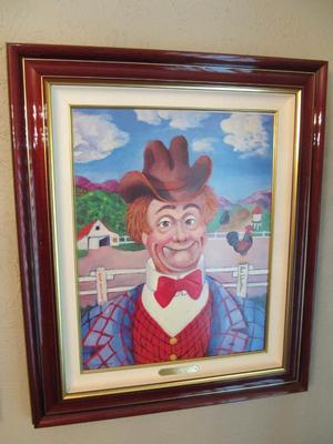 Sale Photo Thumbnail #30: World-renowned RED SKELTON, signed, "Sunday Afternoon"