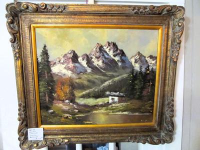 Sale Photo Thumbnail #60: Mountain Retreat, artist, Henry Wehler