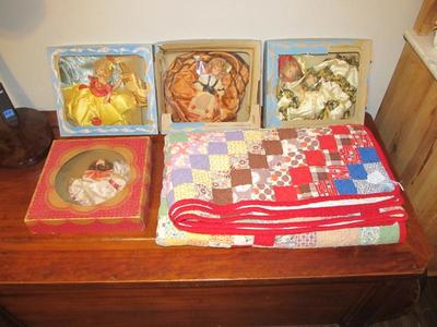 Sale Photo Thumbnail #164: Handmade quilt, won't last long!