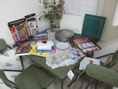 Sale Photo Thumbnail #152: Great selection of fine art supplies for the experienced artist or the budding creative one.