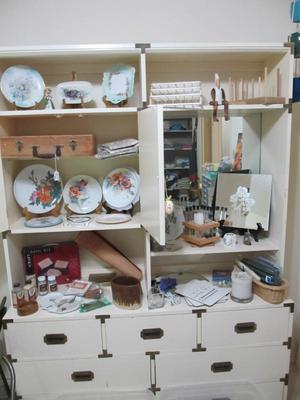 Sale Photo Thumbnail #153: Vintage BERNHARDT - 7 drawer cabinet w/ hutch (additional piece in garage)
