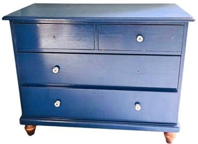 Sale Photo Thumbnail #28: Blue Painted Wooden Dresser