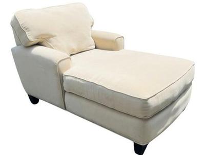 Sale Photo Thumbnail #18: Upholstered Chaise Lounge