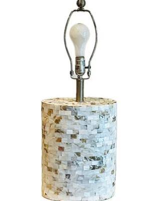 Sale Photo Thumbnail #69: Mosaic Oval Lamp