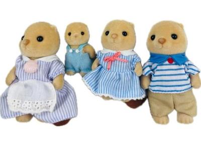 Sale Photo Thumbnail #195: Calico Critters Sea Otter Family