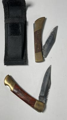 Sub Zero & Pakistan Wood Pocket Knives