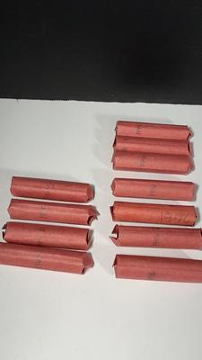 1945-1949 Hand Rolled Lincoln Wheat Penny Rolls
