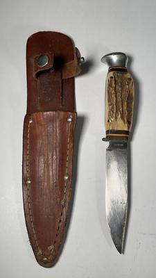 Solingen Vintage Antler Handle 4” Blade 