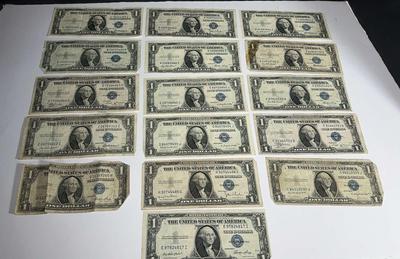 One Dollar Silver Certificates Series 1935