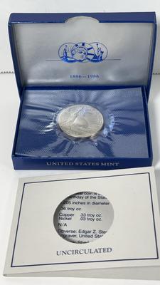 Statue Of Liberty 100 Yr Half Dollar 1986 Uncirculated