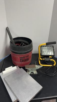 Bench Anvil, Shop Light & Vac & More