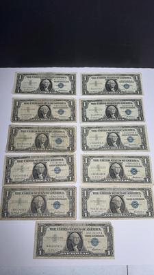 Series 1957 US $1 Silver Certificates
