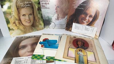 Ladies Of Country Vintage Record Albums