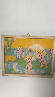 Henry Citreon 1940s Disney Water Birds Animation Print