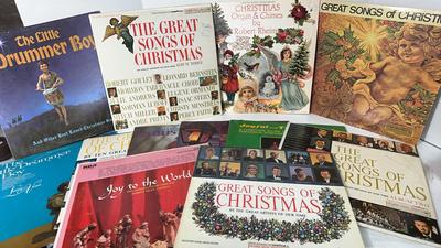 Christmas Vintage Compilation Albums