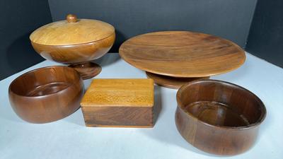 Walnut, Myrtlewood & More Vintage Collectibles
