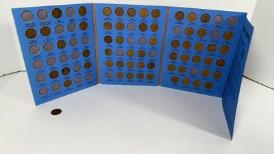 Whitman Book One 1909 - 1940 Lincoln Penny Partial Full