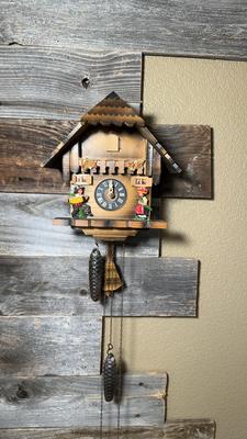 German Chimney Sweep Cuckoo Clock