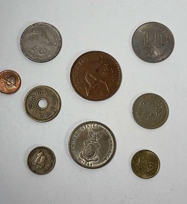 Asian & Australia Vintage Coins Including U.S.
