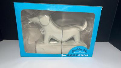 Johnathan Adler Dachshund Bookends NIB