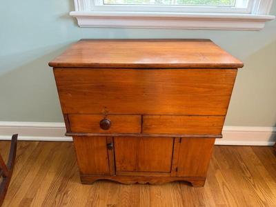 Antique Yellow Pine Dry Sink