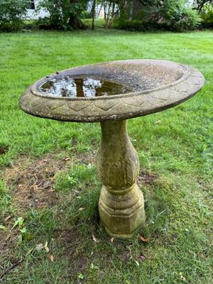 Old Vintage Birdbath