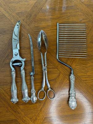 Grouping Of Silver Pieces Including Sterling