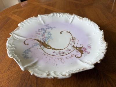 Antique Hand-Painted Limoges Porcelain Serving Platter