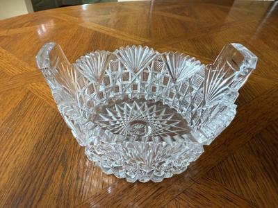 Antique Crystal Bottle Coaster