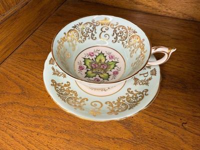 Paragon Fine English Bone China 1957 Queen Elizabeth Prince Philip Royal Visit To Canada