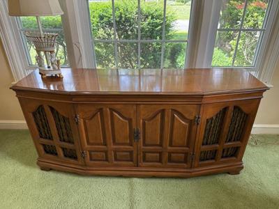 Midcentury Record Cabinet