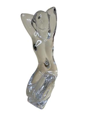 Baccarat Glass Woman Figurine