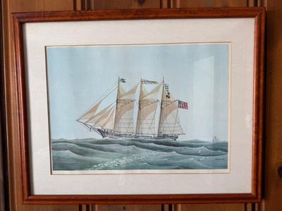 R. R. Newell Jefferson Borden 1967 Jefferson Borden Signed Print