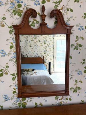 Maple Framed Mirror