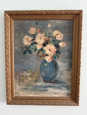 Vintage Original Floral Still Life
