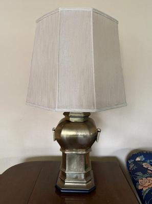 Heavy Brass Lamp