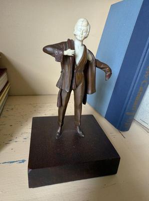 Art Deco Bronze Figurine Possibly Austrian
