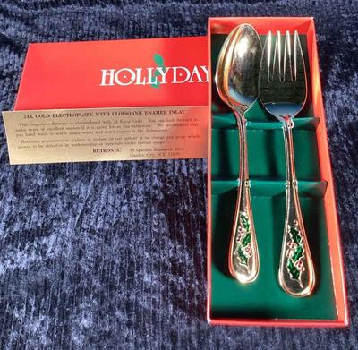 Retroneu hollyday flatware set