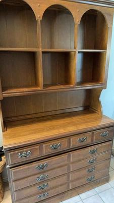 Lea furniture 3 drawer curio cabinet