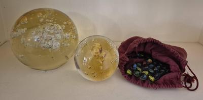 Glass Spheres And Marbles