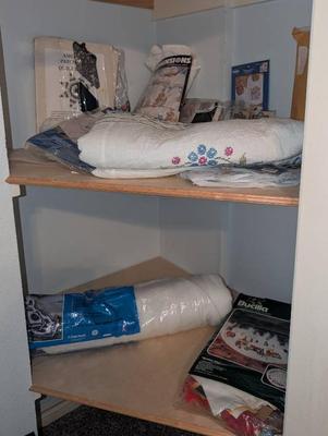 Needlework Projects - Some Started 