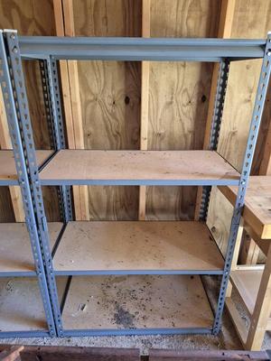 Metal Shelving Unit #2