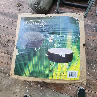 NIB Fire Sense Revolver Firepit