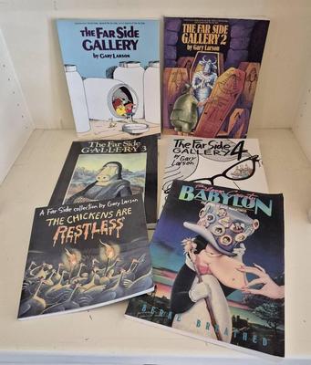 The Far Side Gallery Books 1-4 Plus