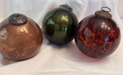Vintage Kugel Ornaments